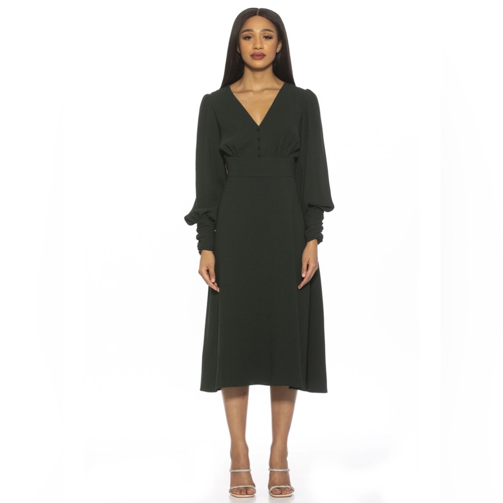 Alexia Admore Daria Midi Dress NWT Size 8